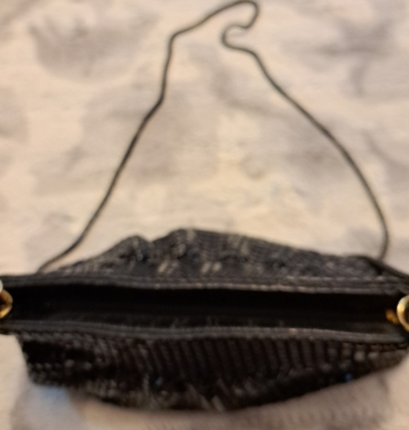 Black Sequin Holiday Bag - Picture 5 of 5